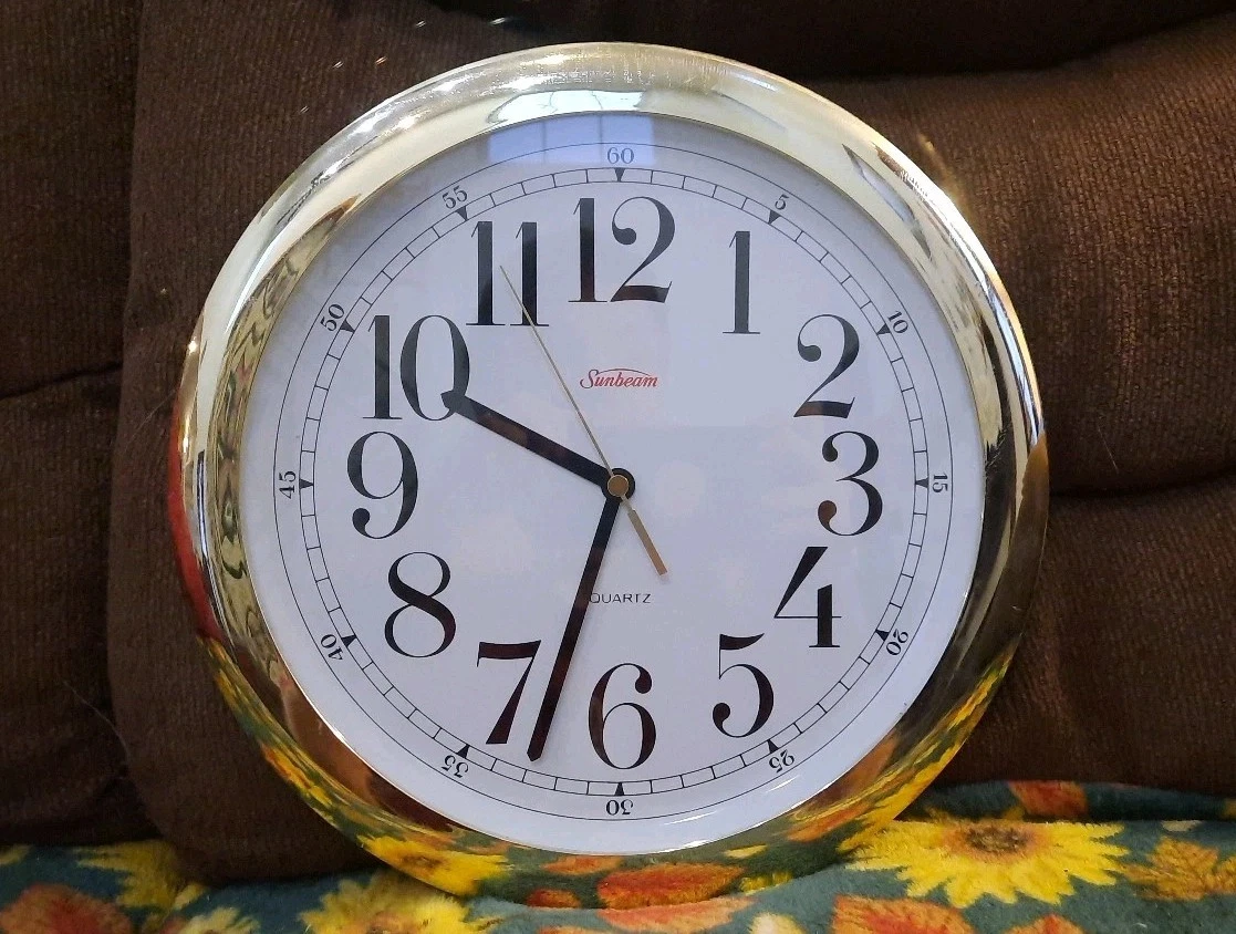 Vintage Sunbeam Wall Clock In Collectible Wall Clocks (1970-Now