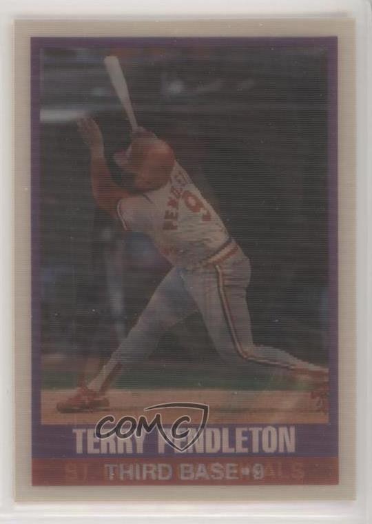 1989 Sportflics Terry Pendleton #99 0t3