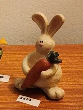 Blossom Bucket Figurines: BUNNY VTG Easter/Spring