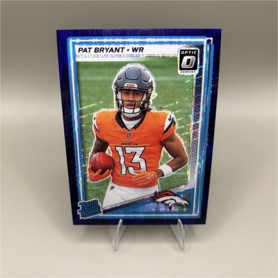 Panini Donruss Optic 2025 Pat Bryant Rated Rookie Denver Broncos Blue Scope #215