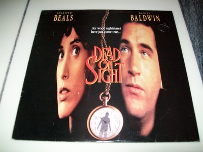 DEAD ON SIGHT Laserdisc VERY GOOD CONDITION VERY RARE GREAT FILM JENNIFER BEALS