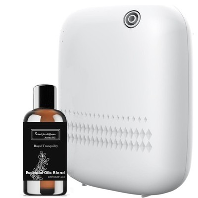 Waterless Essential Oil Diffuser, Scent Air Machine for Home Cover Up to 2000...
