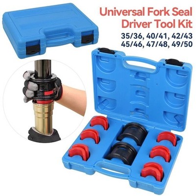 14er-Set Motorrad Fork Seal 35-50mm Simmering Reiniger Gabeldichtung Werkzeug DE