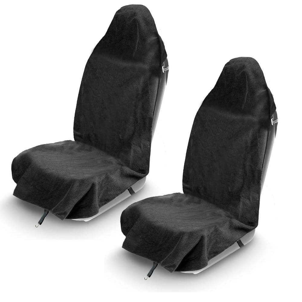 Waterproof Towel Car Seat Cover Sweatproof Non Slip Seat Protector Universal Fit