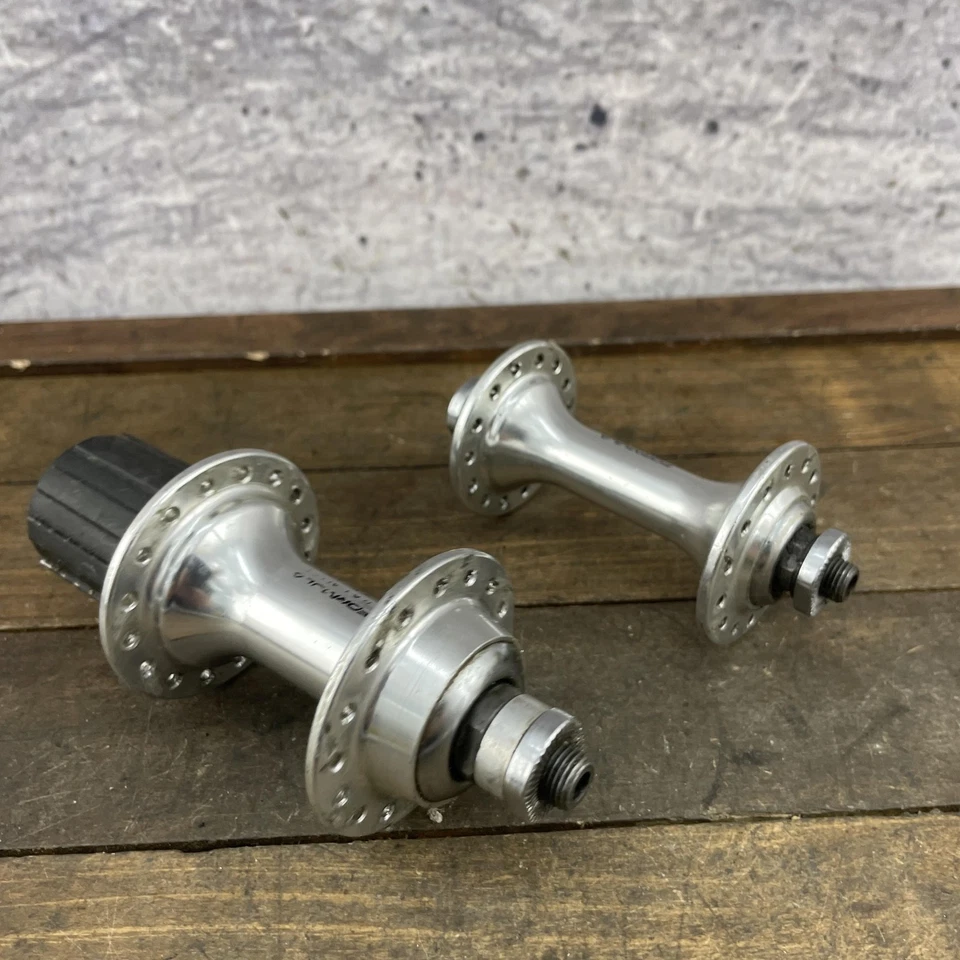 Formula Road Bike Hub Set 32H Rear 28H Front 130mm Alloy Sealed Bearing Pair - Image 3 of 4