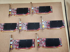 LOT OF 7 Dell ATI FireMV 2260 256MB PCIe x16 Dual DP Graphics Card 7CJHP