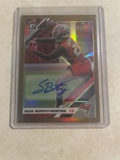 2019 Panini Donruss Optic - Rookies Sean Murphy-Bunting Bronze Prizm Autographs