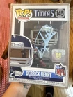 Funko Pop! NFL Derrick Henry #145 Autographed Exclusive Vinyl Figure Titans