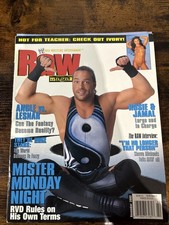 WWF WWE RAW Magazine Rob Van Dam November 2002 Shawn Michaels Ivory Poster