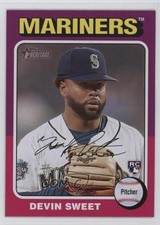 2024 Topps Heritage Rookies Devin Sweet #242 00t5