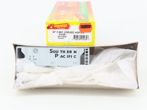 HO Roundhouse Kit 01435 SP Southern Pacific 2 bahías tolva cubierta #401545 - sellado | Condition: Used