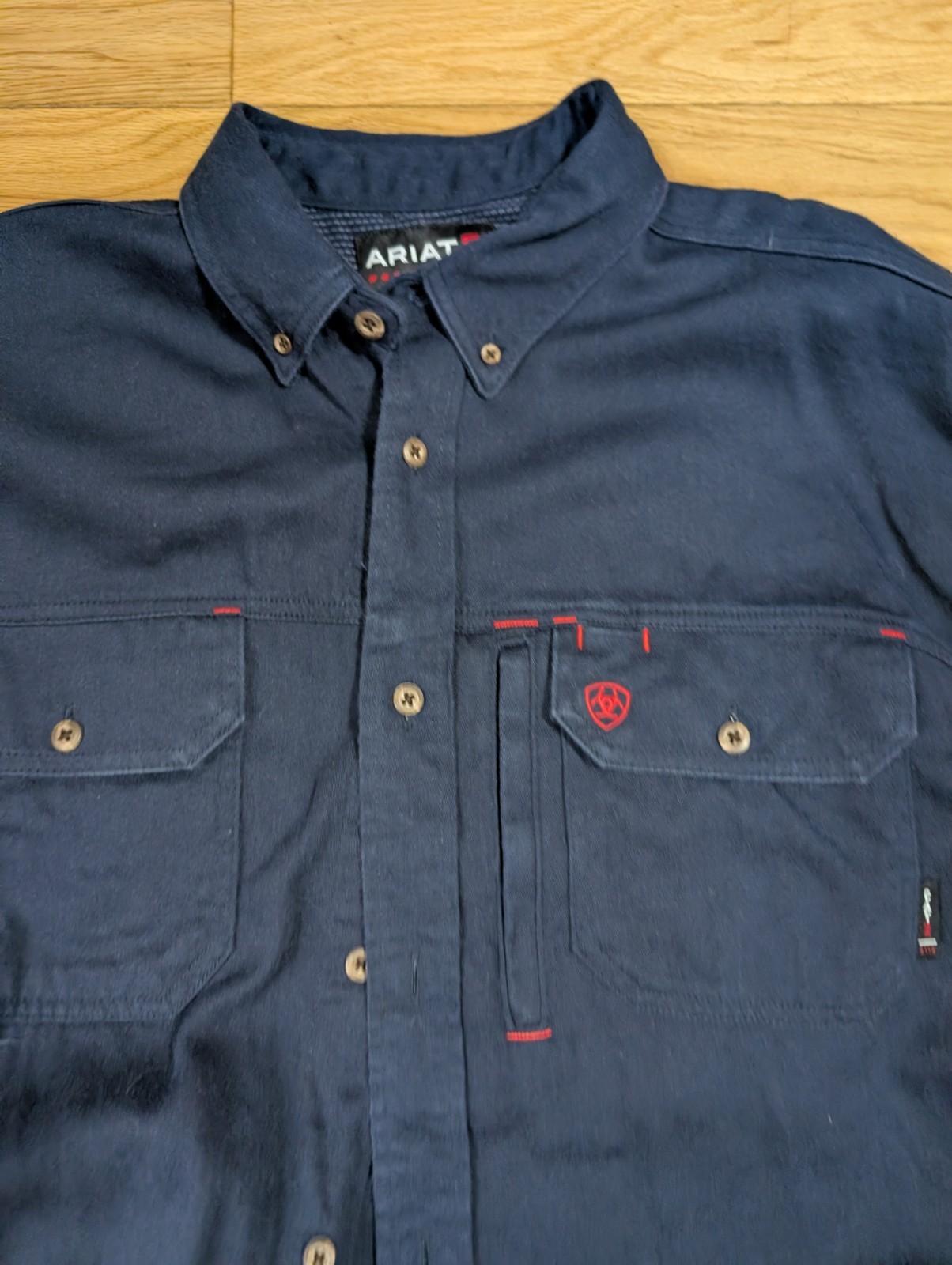 Ariat FR Solid Vent Flame-Resistant Work Shirt Lo… - image 4