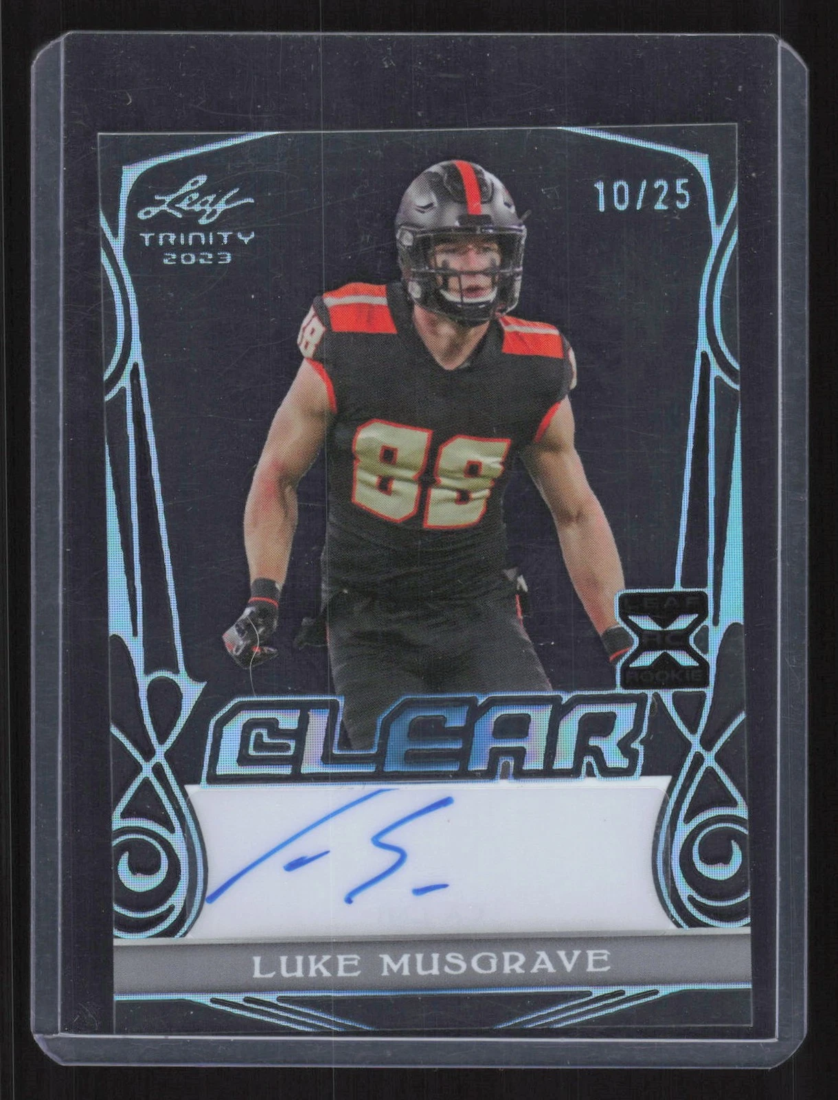 Luke Musgrave Sage High Series Autographs #ALM Base