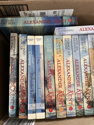ALEXANDER KENT Bolitho Series Lot of 17 Books Historical Naval Warfare - Picture 3 of 3