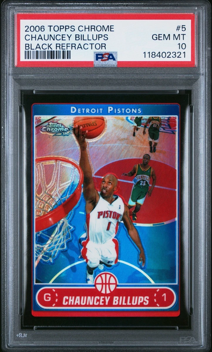 Chauncey Billups Basketball Toronto Raptors Sports Trading Card