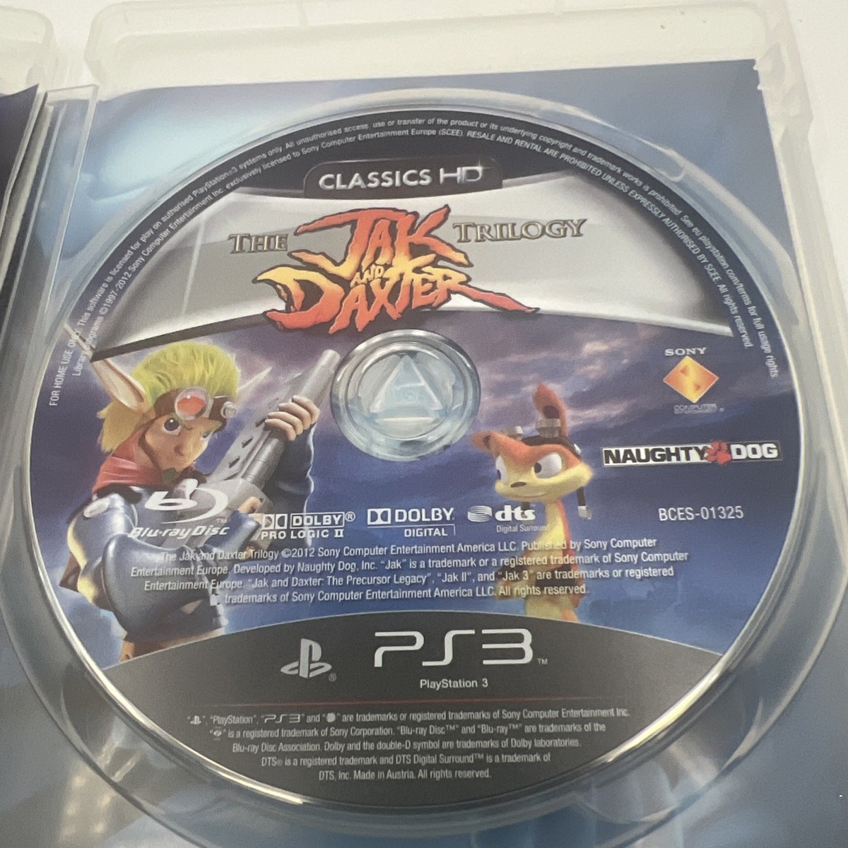 🇬🇧 THE JAK AND DAXTER TRILOGY CLASSIC HD PS3 PAL UK COMPLETO