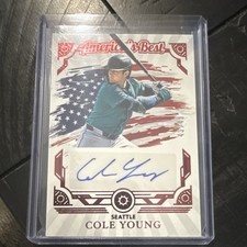 Panini Boys of Summer Cole Young Auto America's Best Mariners #ABS-CYO