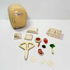 Vintage Beetland Li'l Mini Fridge Desk Office Supply Kit 1987 Korea