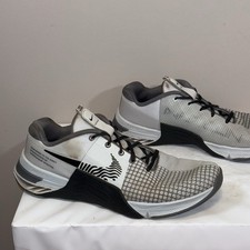 Men's Size 11.5 - Nike Metcon 8 Photon Dust Anthracite D09328-004