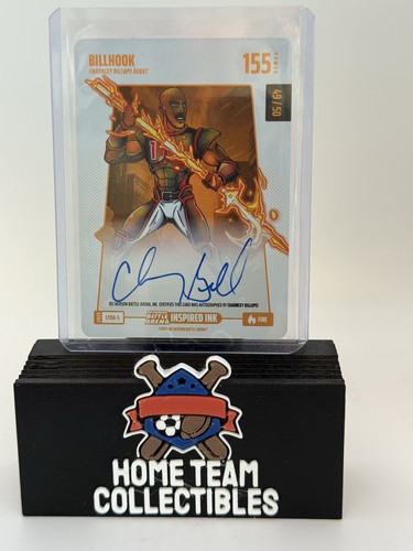2026 Bo Jackson Battle Arena Billhook Chauncey Billups Fire Auto /50 SSP CYBA-6