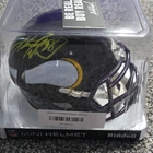 Adrian Peterson Minnesota Vikings Mini Helmet JSA Authenticated Autographed