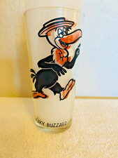 Beaky Buzzard RARE PRINT ERROR Pepsi Collector Series Glass Vintage 1973