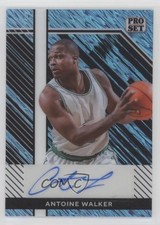 2024 Leaf Collective Pro Set Light Blue Shimmer 2/10 Antoine Walker Auto 12l9