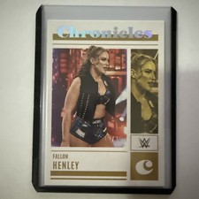 2023 Panini WWE Chronicles Fallon Henley Holo Silver /25