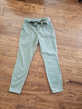Vineyard Vines High Waisted Utility Pants Women's Size 2 Olive Green