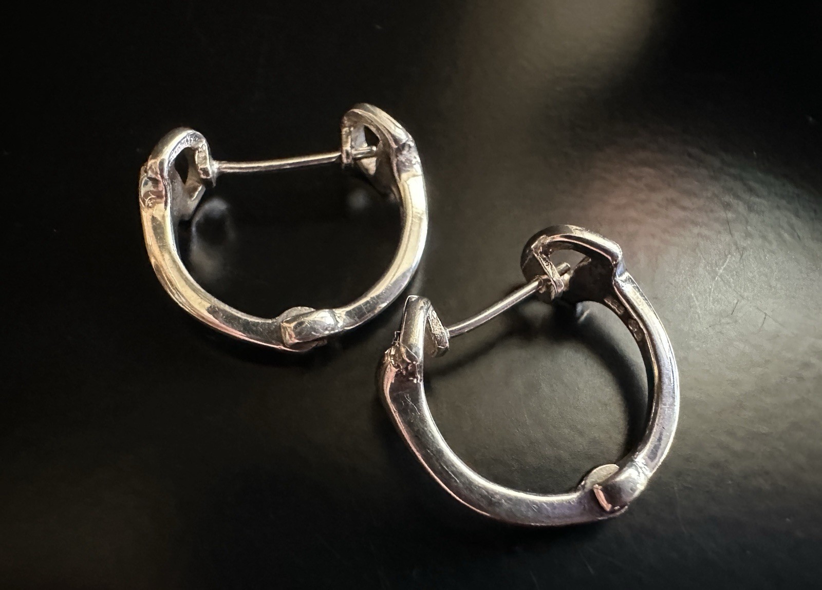 925 Sterling Egg Butt Snaffle Bit Hinged Hoop Hor… - image 2