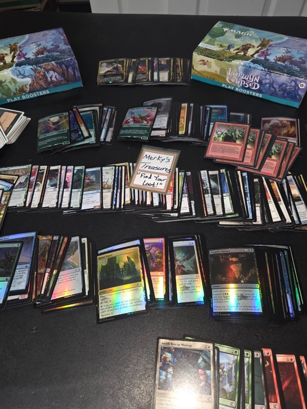 Magic: the Gathering MTG 1000 Cards Plus 25 Foils & 25 Rare Cards & Booster Pack