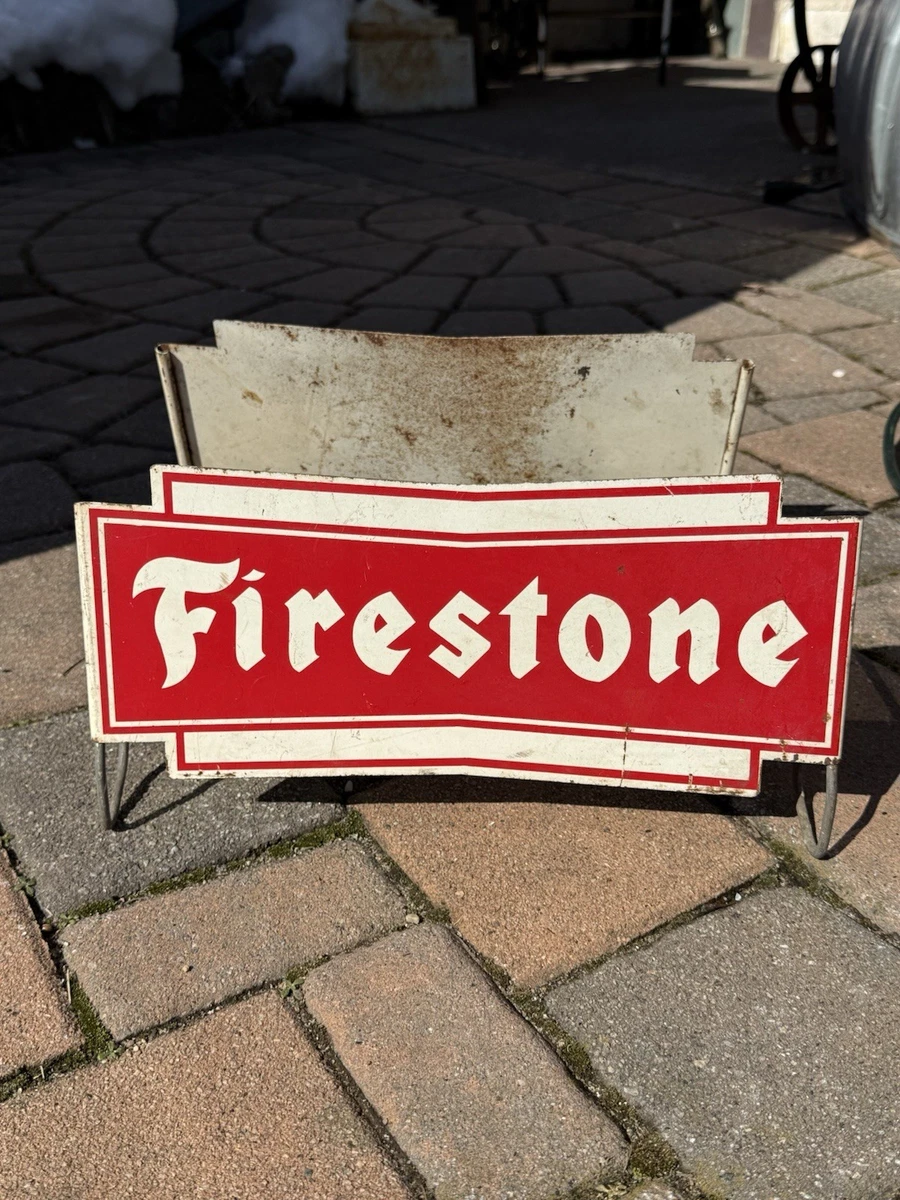 Firestone Tire Sign Indiana Original Advertising Signs (1930-1969