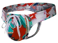 New Men's Sexy South Beach Hang Free Swim Thong w/Enhanced Contoured Pouch-Gay