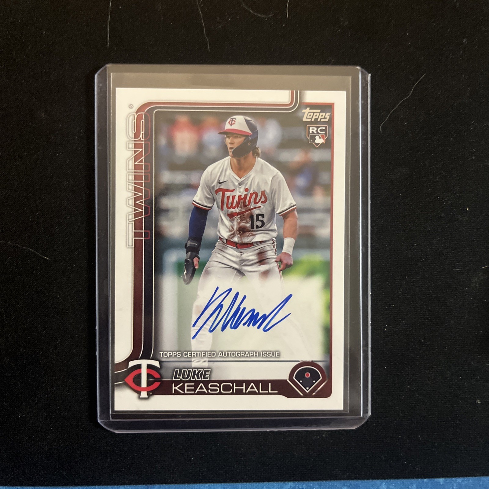 2025 Topps Update Luke Keaschall Real One Auto (RC)