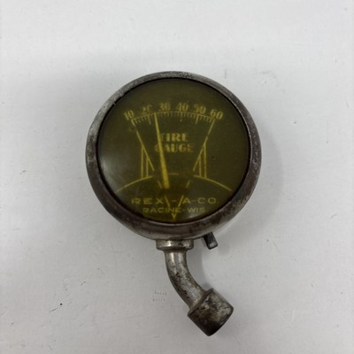 #ad Antique Tire Pressure Gauge Rex A Co Tire Gauge $14.99