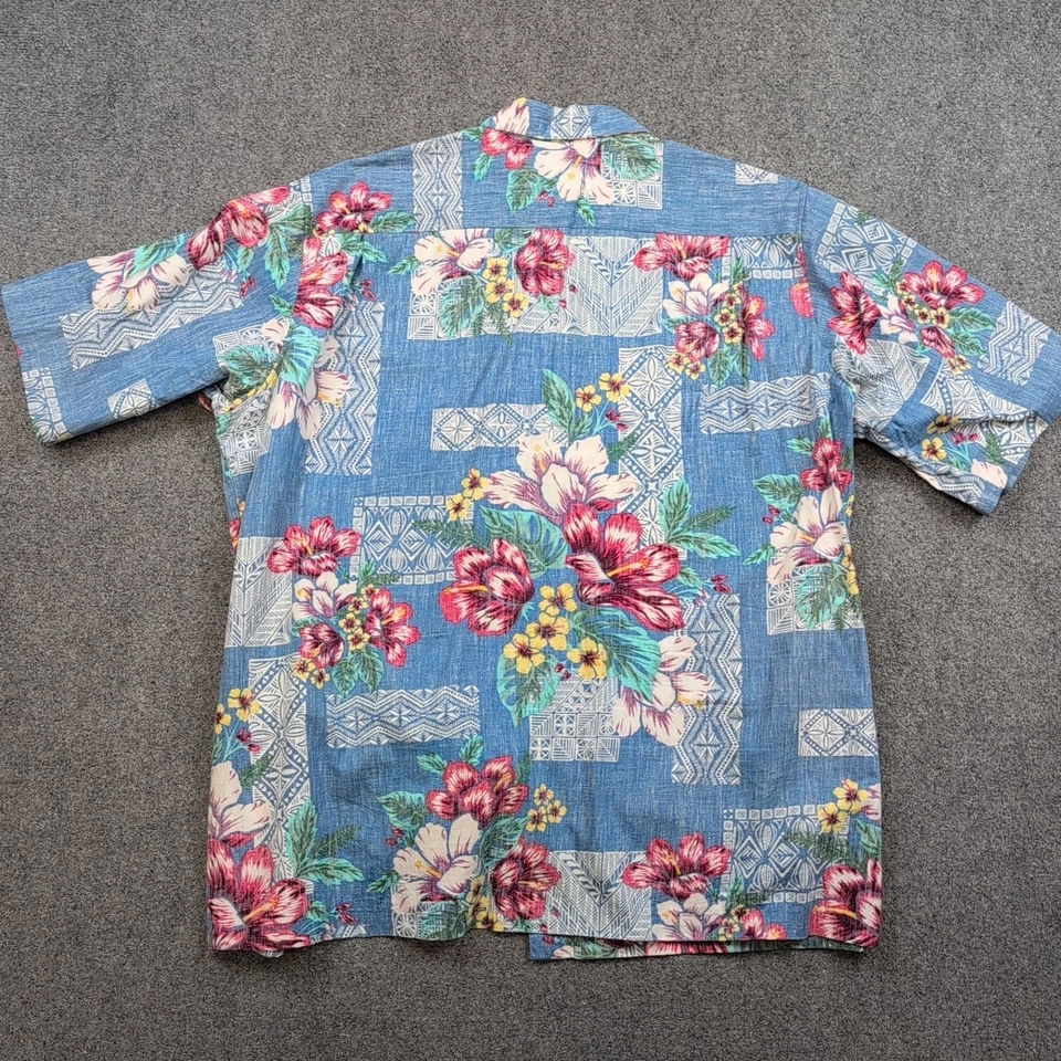 Reyn spooner Men’s Short Sleeve Button Up Shirts - Lot of 7 - Size XL - Image 3 of 4