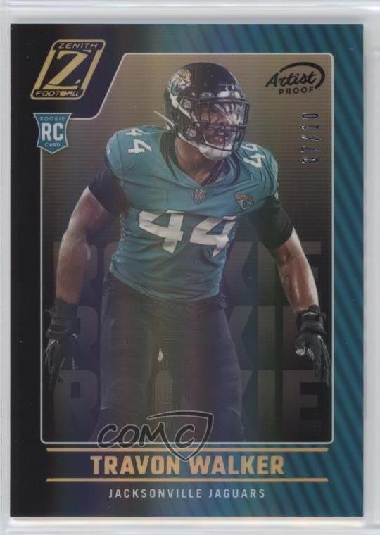 2022 Panini Zenith Rookies Artist Proof Gold 7/10 Travon Walker Rookie RC 10qe
