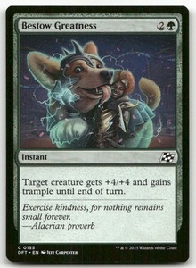 Bestow Greatness 155/568 Aetherdrift Common Instant