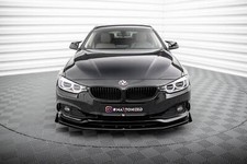 Street Pro Cup Spoilerlippe Front Ansatz passend für BMW 4er Gran Coupe F36 rot+