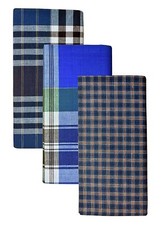 Men's Cotton MultiColor Lungis Set of 3 US