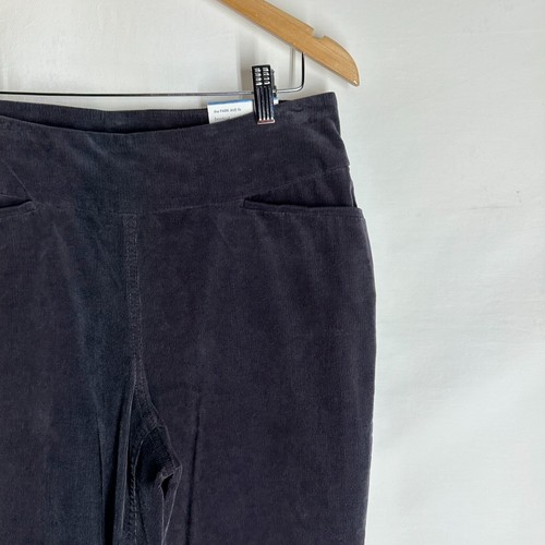 NWT Westbound Park Avenue Fit Bootcut Pull-on Velvet Corduroy Pants Black 10S - Picture 5 of 8