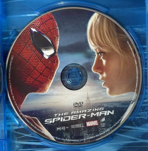 The Amazing Spider-Man (Blu-Ray/DVD, 2012, 3 Disc) Used FREE Domestic Shipping - Picture 6 of 7