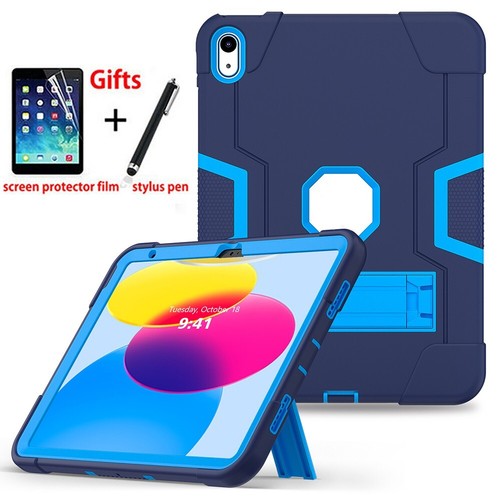 For iPad 11/10/9/8/7/6th Gen Air 4 5 Pro Heavy Duty Shockproof Case Stand Cover - Picture 16 of 22