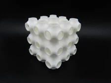 Schwartz P Surface Curved Cube Math Shape Model Sculpture 3D Printed PICK COLOR