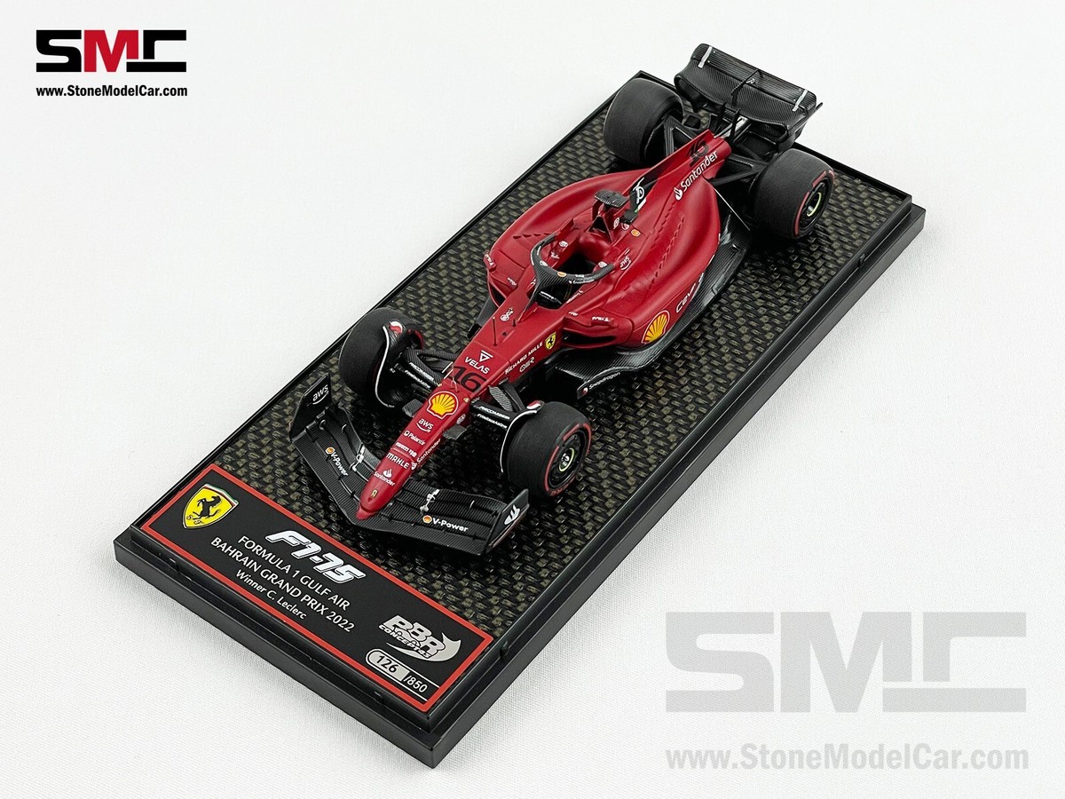 Scuderia Ferrari F1-75 #16 Charles Leclerc Bahrain GP Winner