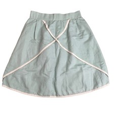 Matilda Jane Serendipity Sweet Tea Mint Green Linen Blend Skirt Small