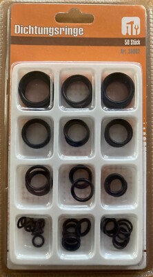 50 Dichtungsringe Gummi für Wasserhahn Schlauchverbindungen ect.