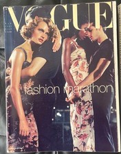 VOGUE ITALIA #559 MARCH 1997 AMBER V, NAOMI C, KAREN E STEVEN MEISEL + ALTA MODA