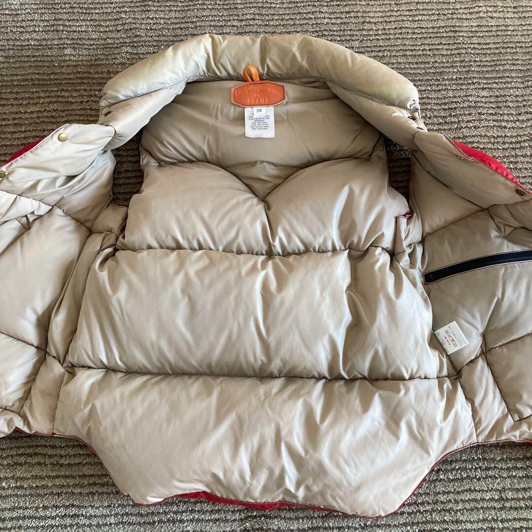 Rocky Mountain x Beams Down Vest – Size 38 (M), Red xCamel