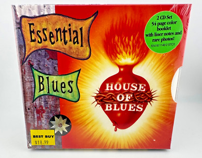 The Essential Blues by Various Artists [ NEW 2CD + Hype + Booklet, 1995 ] SEALED